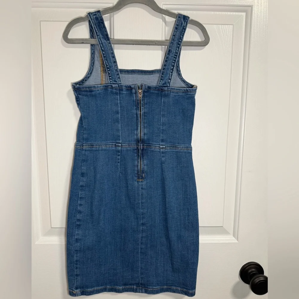 Art Class Denim Sleeveless Dress,‎ Size 8